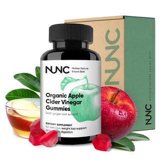 NUNC - Organic Apple Cider Vinegar Gummies - 1 Bottle.