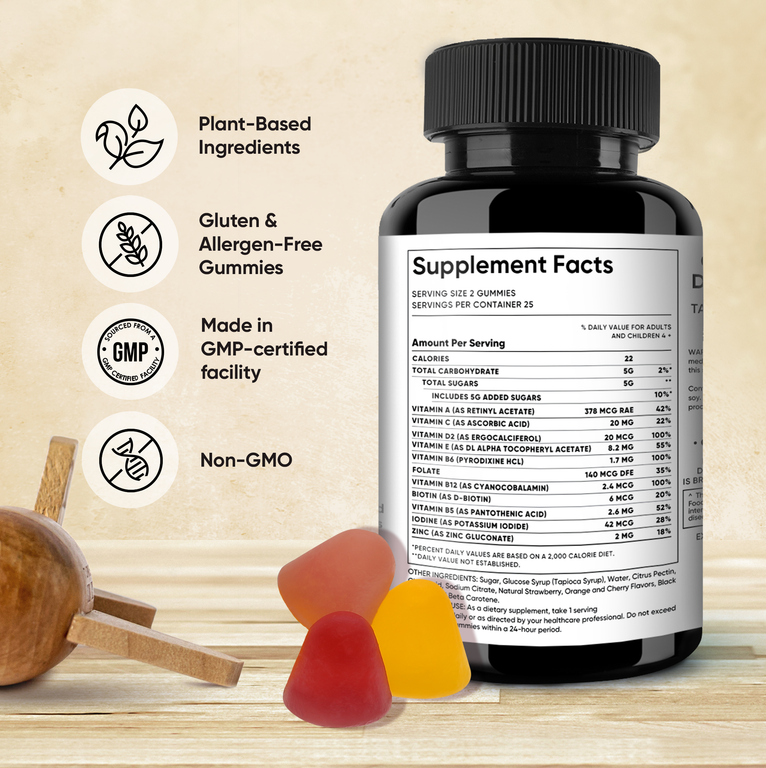NUNC - Kids Multivitamin Gummies.