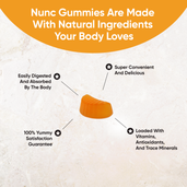 Load image into Gallery viewer, NUNC - Vitamin C Gummies (250 MG) - 2 Bottles.
