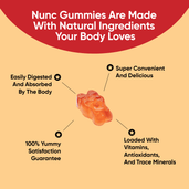 Load image into Gallery viewer, NUNC - Pain Relief Gummies - 1 Bottle.
