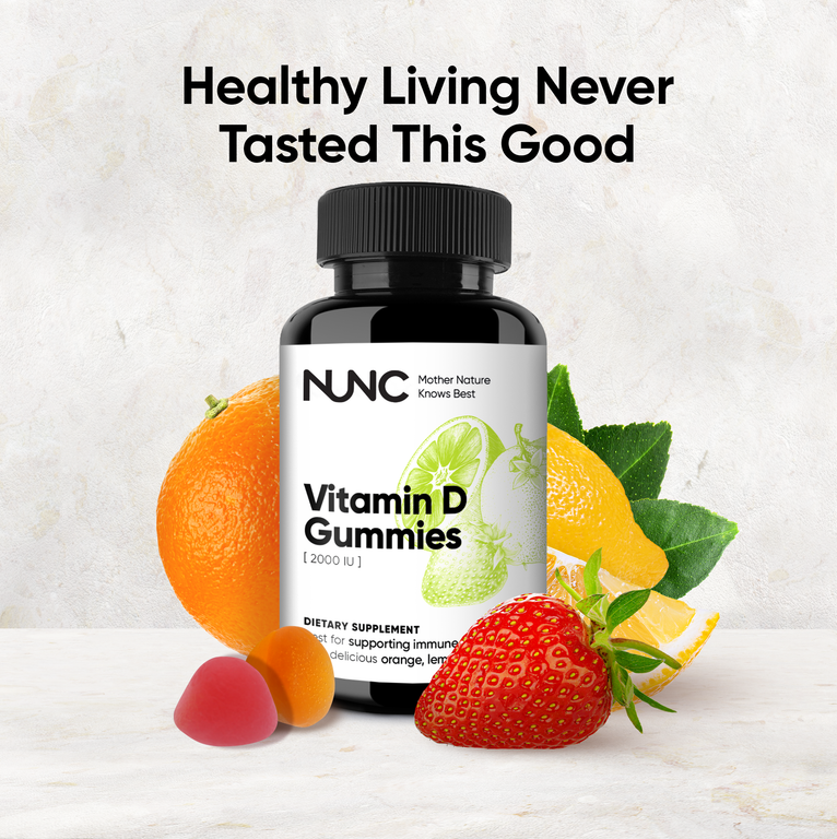 NUNC - Vitamin D Gummies (2000 IU).